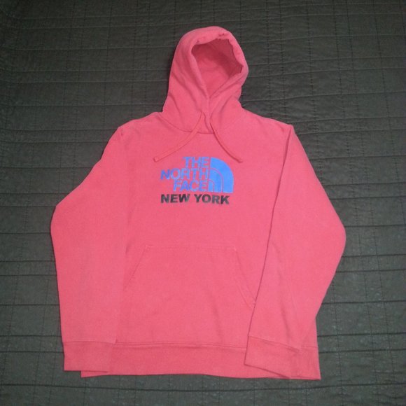 The North Face Other - The North Face New York Hoodie Sweater Sweatshirt  Men's Large Red hooded